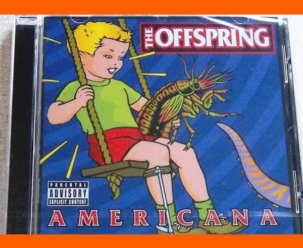The Offspring's Americana CD in its case